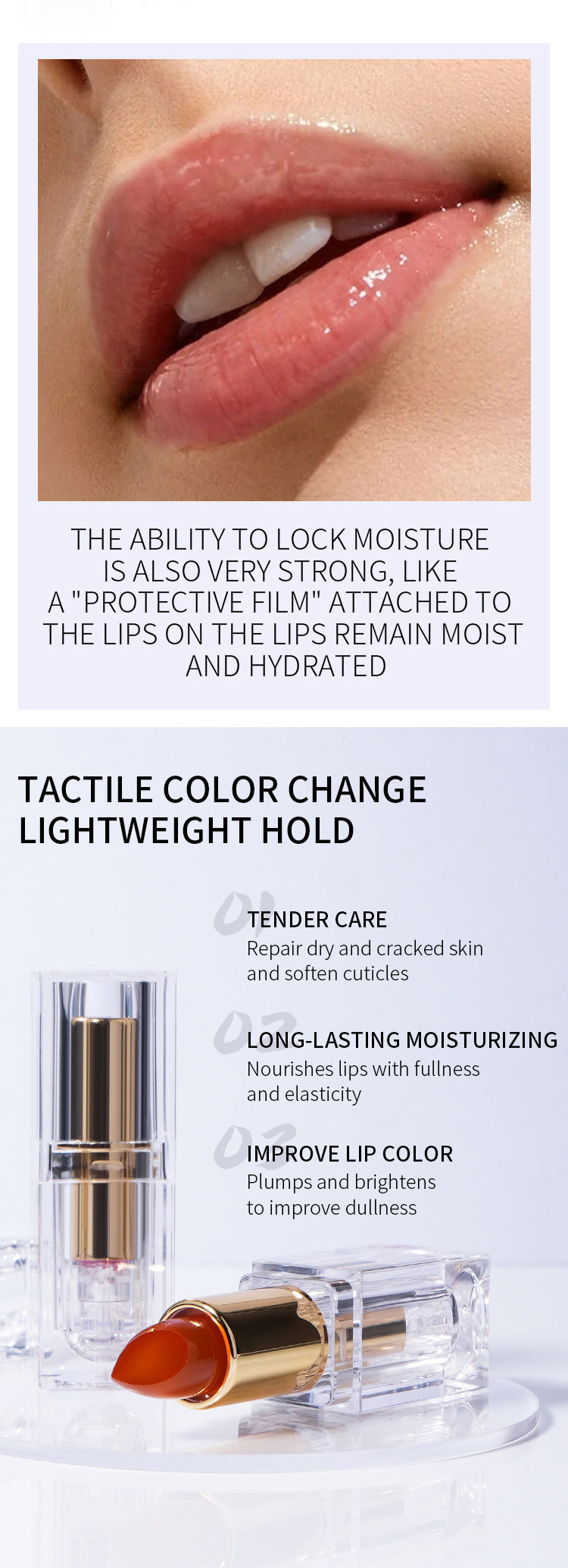 Color Change Lipstick Lip Balm