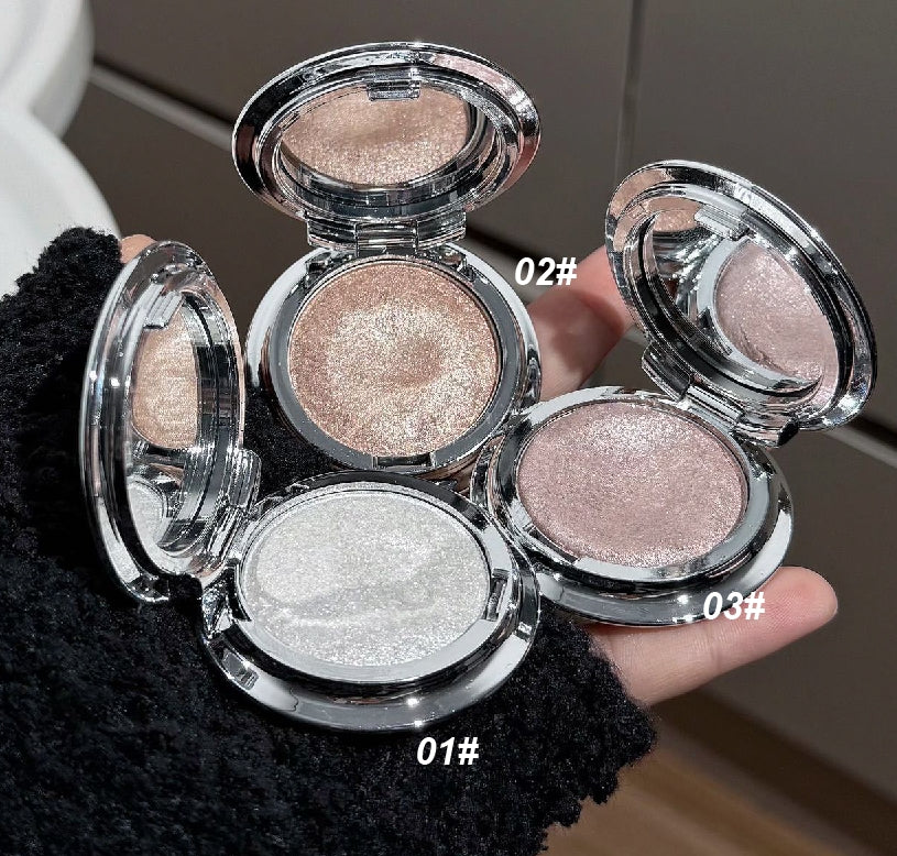Private Logo Shimmer Highlighter Pressed Powder OEM