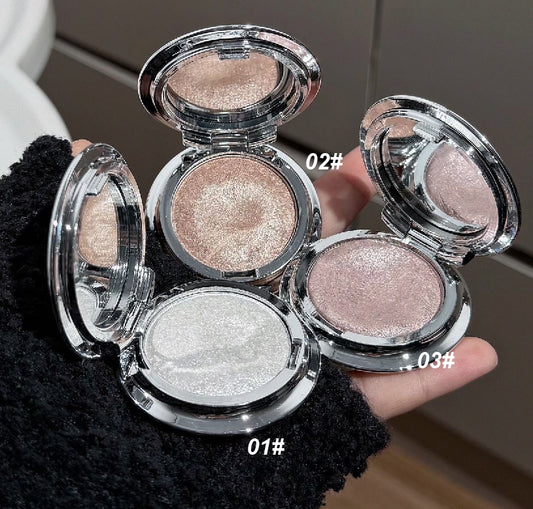 Private Logo Shimmer Highlighter Pressed Powder OEM