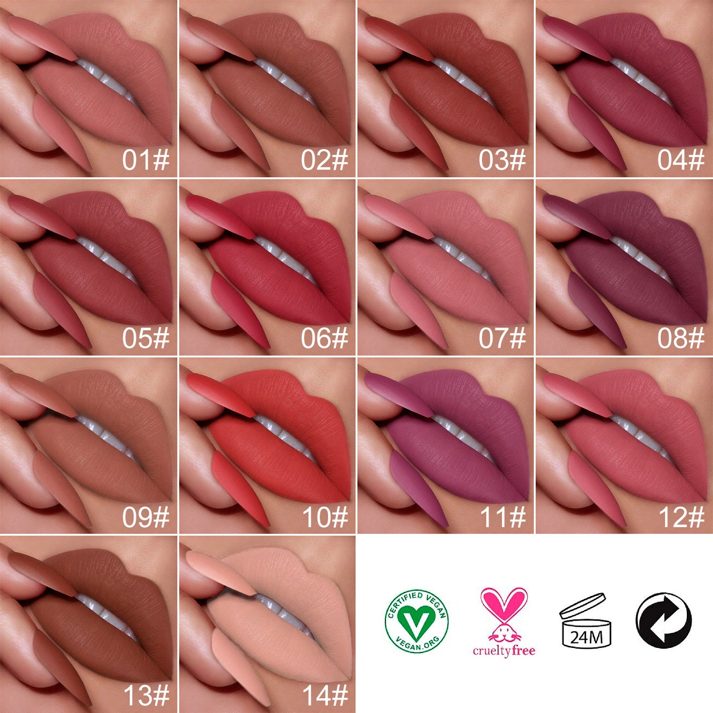 Matte Lipstick Cream Private Logo