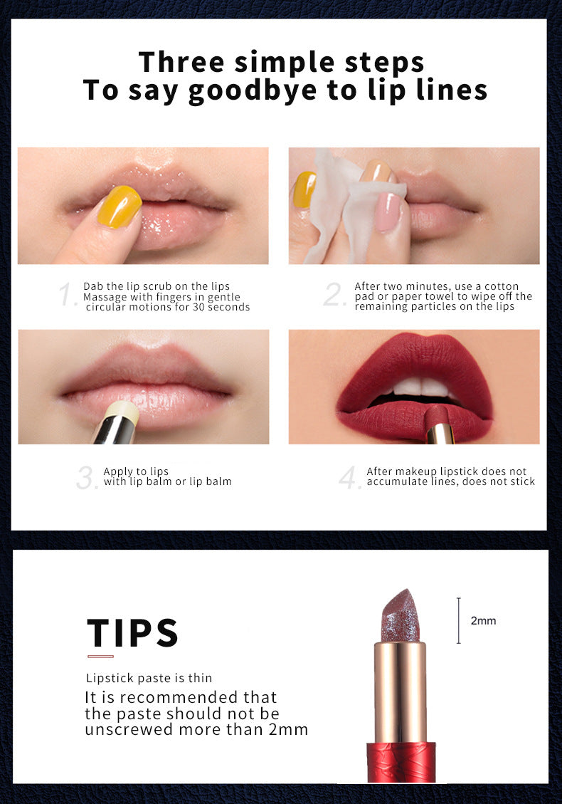 Shimmer Cream Lipstick OEM Private Logo